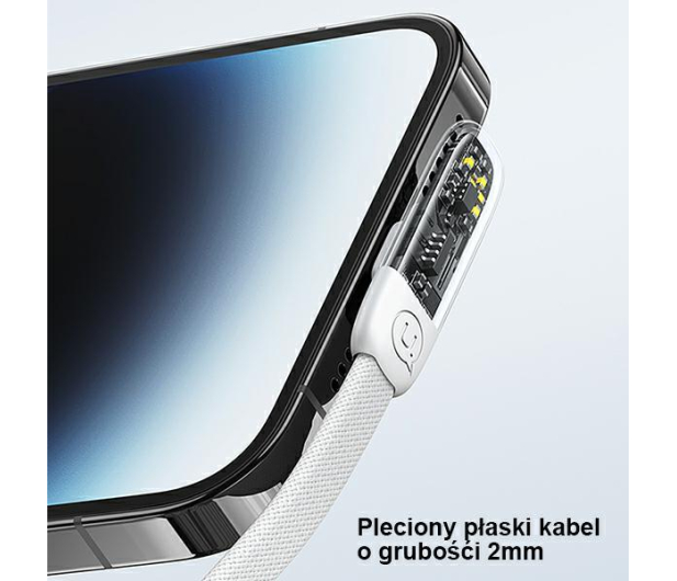 USAMS Kabel kątowy USB-C/Lightning PD 20W Fast Charge 1,2m czarny - 1568993 - zdjęcie 6